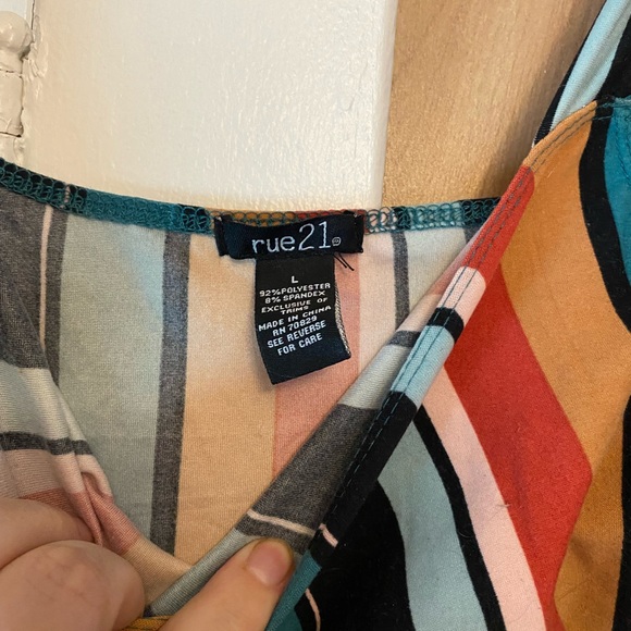 Striped bodysuit - Picture 2 of 3